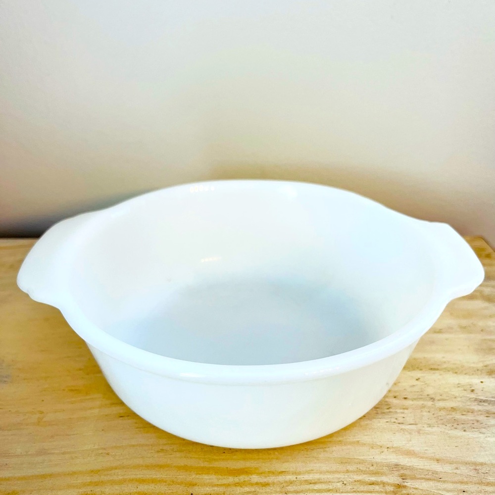 Vintage Fire King Milk Glass Mixing Bowl